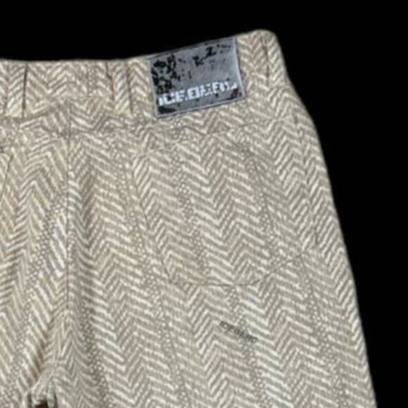 Iceberg Khaki/Cream Pants | Size 30 - Picture 4 of 5